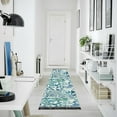 thumbnail image 4 of Yayeee Runner Rug for Bedroom 2'x6' Machine Washable Hallway Non Slip Mat, Beautiful Leaves Pattern, 4 of 8