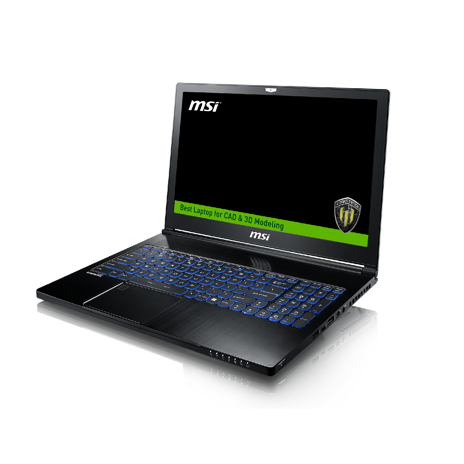 MSI WS63 Workstation Laptop 15.6