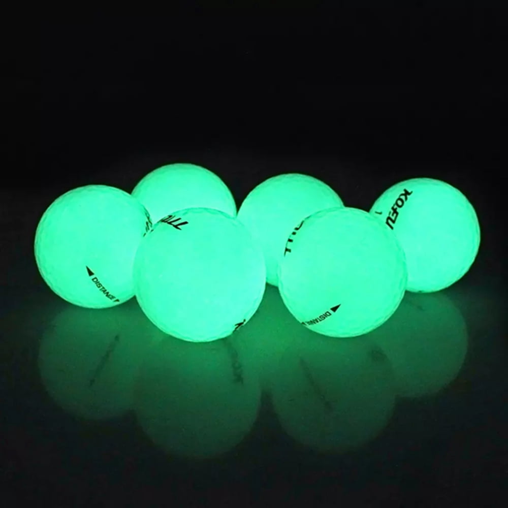 Crestgolf Night Golf Balls Glow in the Dark Golf Ball Long Lasting Bright Luminous Balls Golf Gift