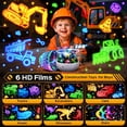 thumbnail image 2 of Juguetes para excavadoras PIKOY para niños de 3 a 5 años, 15 sonidos y 6 películas, juguetes de cons, 2 of 7