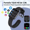 thumbnail image 2 of Smartwatch 1.96'' Reloj Inteligente Mujer Hombre Android Ios, 2 of 6