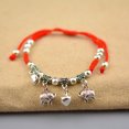 thumbnail image 5 of Ayyufe Bracelet Fashionable Corn/Horse/Elephant Pendant Bell Cotton Thread Chain Bracelet for Year, 5 of 7