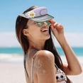 thumbnail image 4 of Sun Visor Hat With Fan Usb Cooling Three Speed Adjustable Super Wide Waterproof For Fishing Hiking, 4 of 5