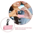 thumbnail image 3 of 4pcs Lip Balm Holder Keychain Clip On Keychain Sleeves Lipstick Key Chain Holders, 3 of 6