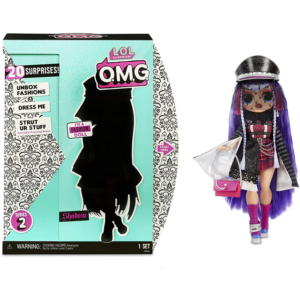 L.O.L. Surprise! O.M.G. Shadow Fashion Doll - VERY RARE LOL Surprise
