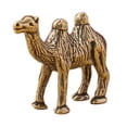 thumbnail image 3 of Estatuilla de camello,Estatuilla de camello en miniatura Escultura de latón artesanal,Adorno de camello de cobre Estatua de animal Decoración del hogar,Estatuilla de adorno de camello de, 3 of 8