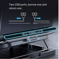 thumbnail image 2 of Fashion Meets Function! 5-Color Laptop Cooler - Slim Design with Powerful Airflow, 2 of 6