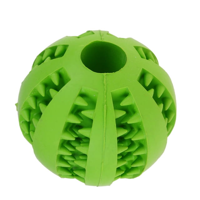 Greeniant Juguete interactivo para perros de 5CM/7CM, pelotas de goma para mascotas, perros, gatos, cachorros, juguetes para masticar, juguetes para Suministros para perros Verde 5cm