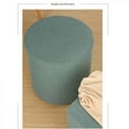 thumbnail image 4 of Stretch Pouf Cover Furniture Protector, Pouffe Stool Cover And Pouf Ottoman Cover Pouf Seat , Brown, 25Ã30cm, 4 of 8