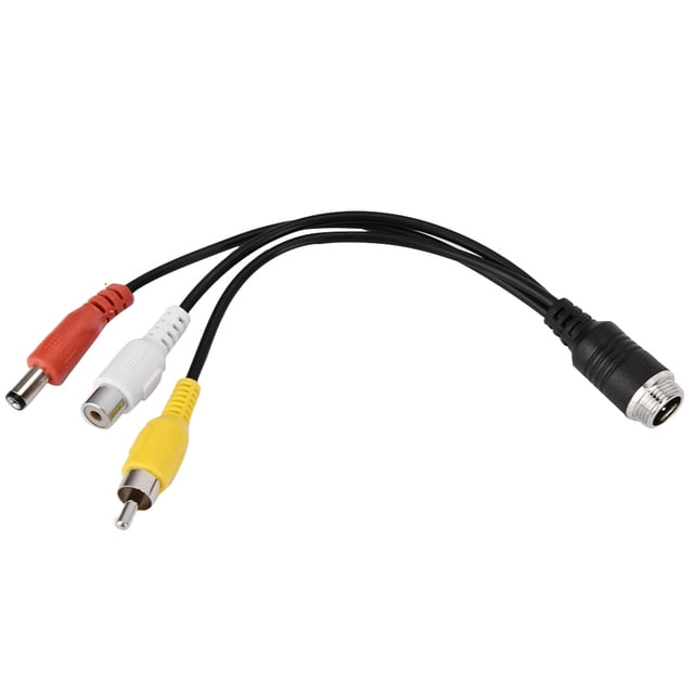 Cable de extensión para grabadora de vídeo de coche, cabezal de aire macho a AV, macho, hembra, DC, adaptador de Monitor macho