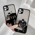 thumbnail image 5 of Berserk Guts funda de teléfono de Anime para iPhone, carcasa trasera transparente mate de lujo para iPhone 15, 14, 13, 12, 11 Mini Pro Max, X, XR, XS Max, 7, 8 Plus, nueva, 5 of 5