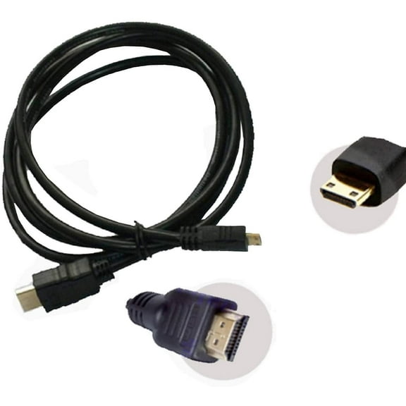 Mini HDMI Cable to HDTV Audio Video Cord for O-LYMPUS u / Stylus Tough 8010 6020 3000