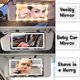 thumbnail image 4 of LED Mirrors for Car, Mirror for Makeup, USB Charging, Non-Polarized Dimmer, Three Light Modes, LED Mirrors for Car Sun Visor, White, 4 of 5