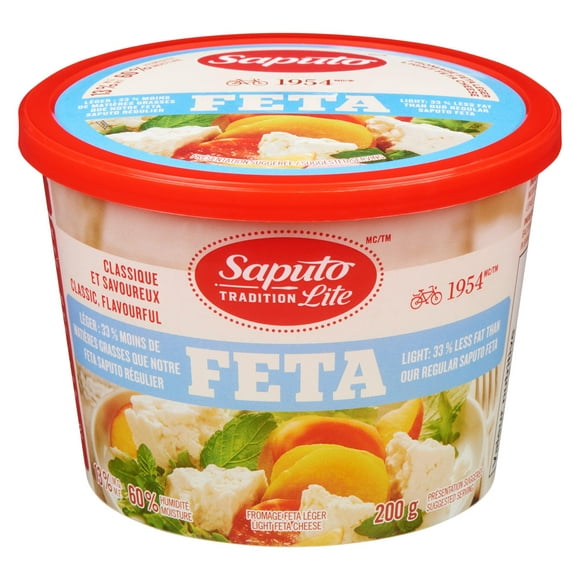 Saputo fromage Feta léger 200 g