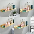 thumbnail image 3 of UPGRATOR Bathroom Shelving Unit Space Aluminum Matte Finish 1Set for Bathroom Products, 3 of 8
