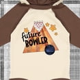 thumbnail image 4 of Inktastic Future Bowler Bowling Ball and Pins Boys or Girls Long Sleeve Baby Bodysuit, 4 of 5