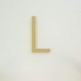 thumbnail image 2 of Package of 1, 8 Inch X 3/4" Thickness MDF Letter L in The Century Gothic Font, Thick, Upper Case for Art & Craft Project, Made in USA, 2 of 4