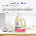 thumbnail image 7 of Clean People Liquid Laundry Detergent, Safer Ingredients, Spring Scent, 100 Load (1-Pack), 7 of 7
