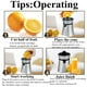 thumbnail image 3 of Extractor De Jugo Exprimidor Exprimidor De Frutas, Exprimidor De Cítricos, Para Pomelo, Cítrico, Naranja, Limón, 3 of 7