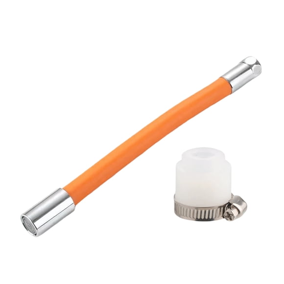 Extensor de grifo para ducha portátil, rociador para bañera, extensión de manguera, control de flujo de agua conveniente, ideal para el baño del hogar