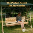 thumbnail image 4 of All Things Cedar PS70 Natural Western Red Cedar 6 Foot Porch Swing, 4 of 6