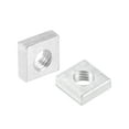 thumbnail image 1 of Unique Bargains Square Nuts, M6x11mmx4mm Zinc-Plated Metric Coarse Thread Assortment Kit, 25pcs, 1 of 5