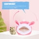 thumbnail image 4 of EeaseMX Cama cálida de peluche para hámster, para chinchillas, ratones y conejos, estilo aleatorio, 4 of 7