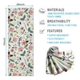 thumbnail image 2 of Pioneer Flower Floral Print Pattern Hot Yoga Mat Towel Non Slip for Hot Yoga - Quick-Drying Yoga Mat Cover with 4 Corner Pockets with Travel Bag - Hot Yoga Towel Non Slip 74"x26", 2 of 6