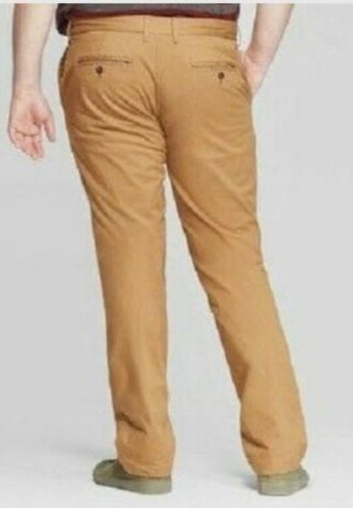 Straight Chino Pants Brown 40x36 