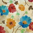 thumbnail image 3 of Vassileva, Silvia 20x20 Black Modern Framed Museum Art Print Titled - Coral and Teal Garden I, 3 of 5