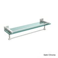 thumbnail image 5 of Montero Collection 22 Inch Gallery Glass Shelf with Towel Bar, 5 of 5
