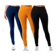 thumbnail image 2 of 3 Pack Women's High Waisted Leggings Stretch Tummy Control Pants For Women S-3XL Full Length, 2 of 5