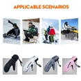 thumbnail image 2 of SIEYIO Waterproof Ski Gloves Outdoor Snowboard Ski Gloves with Touchscreens Pocket Gift, 2 of 16