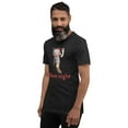 thumbnail image 3 of silent night Unisex t-shirt (Black Heather, XS), 3 of 4