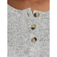 thumbnail image 4 of No Boundaries Juniors' Color Block Henley, 4 of 5
