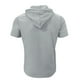 thumbnail image 4 of pstuiky camiseta de hombre, Camiseta informal de manga corta con cuello redondo y botones de color liso para hombre camisas casuales para hombre s, 4 of 8