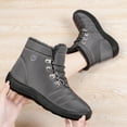 thumbnail image 4 of Ablanczoom Womens Snow Boots: No-slip Warm Fur Winter Woman Ankle Booties, 4 of 5