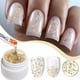thumbnail image 1 of Pegamento para uñas con flores secas, transparente, con purpurina brillante, estilo hadas de las flores, 8 ml. Esmalte de uñas de plástico., 1 of 7