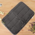 thumbnail image 2 of Alfombra de Baño Antideslizante Soledad de Espuma Absorbente 50X80cm Gris, 2 of 10