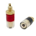 thumbnail image 7 of Audio Connection 4Mm Binding Posts Audio Setup Connectors Binding Post Connector For Speakers Minimized Signal Loss, 7 of 7