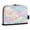 Cute Pastel Rainbow Background, variant on Pencil Bag with Magnetic Foldable Base Large Capacity Stand-Up Pencil Case Durable Nylon Pen Pouch Cute Pastel Rainbow Background