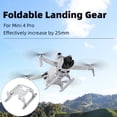 thumbnail image 2 of Stable Flight Drone Tripod Drone Heightened Tripod Integrated Landing Gear Increased Tripod Frame Extension Protector for Mini 4 Pro, 2 of 8
