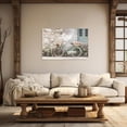 thumbnail image 5 of ZHONGYUTONG Bicycle Canvas Wall Art Farmhouse Bike Picture Teal Bike Blooming Flower Painting for Farm Living Room Decor Framed (12.00" x 18.00"), 5 of 5