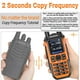 thumbnail image 3 of Radio bidireccional BAOFENG UV-21R recargable de largo alcance naranja, 3 of 8