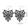 thumbnail image 2 of European Creatives Halloween Spider Web Earrings - Unique Lightweight Plastic Accessories for Party & Everyday Wear, Perfect Gift Idea for Creative Jewelry Lovers, 2 of 6