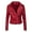 Red, variant on Elegant Everyday Jacket for Women Lightweight Slim Fit Outerwear Ideal Daily Wear Casual Coat Women's Bomber Jacket Casual Coat