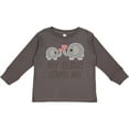 thumbnail image 3 of Inktastic My Busia Loves Me Childs Boys or Girls Long Sleeve Toddler T-Shirt, 3 of 5