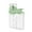 Green, variant on Cereal Dispenser with Handle Airtight Dry Food Storage Bin Cereal Container Box