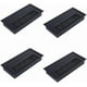 thumbnail image 1 of 4 pasacables de aluminio de 160x80 mm, tapas rectangulares para orificios de cables de escritorio, color negro, para salida de cables de ordenador., 1 of 7