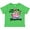 Apple Green, variant on I Look Totally Flamazing with Flamingo in Sunglasses Boys or Girls Toddler T-Shirt